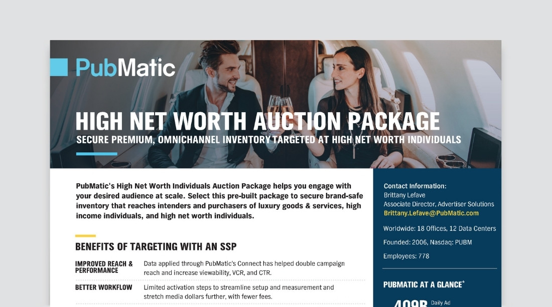 Thumbnail of high net worth Auction Package