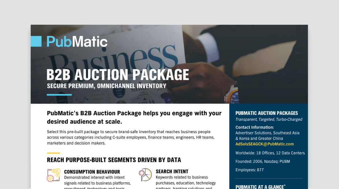 APAC B2B Auction Package Thumbnail