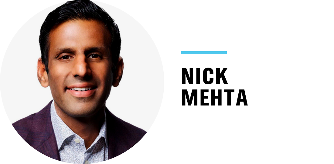 Headshot of Nick Mehta