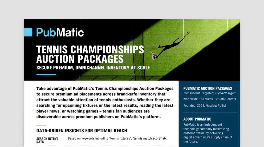Auction Package thumbnail image for EMEA Tennis Championships Auction Package