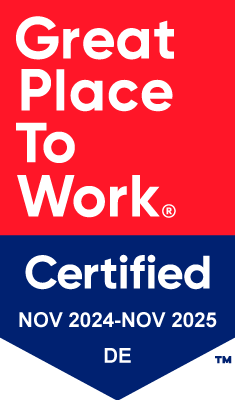 2025 Great place to work badge - Germany